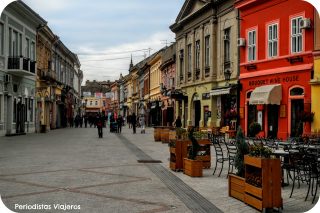 Invierno en las calles de Novi Sad