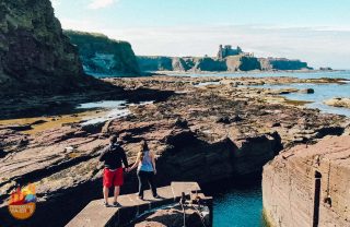 Tantallon Castle, Edimburgo, Escocia