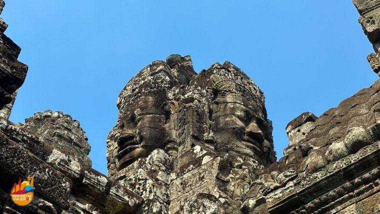 Templo de Bayon en Angkor Wat, Camboya