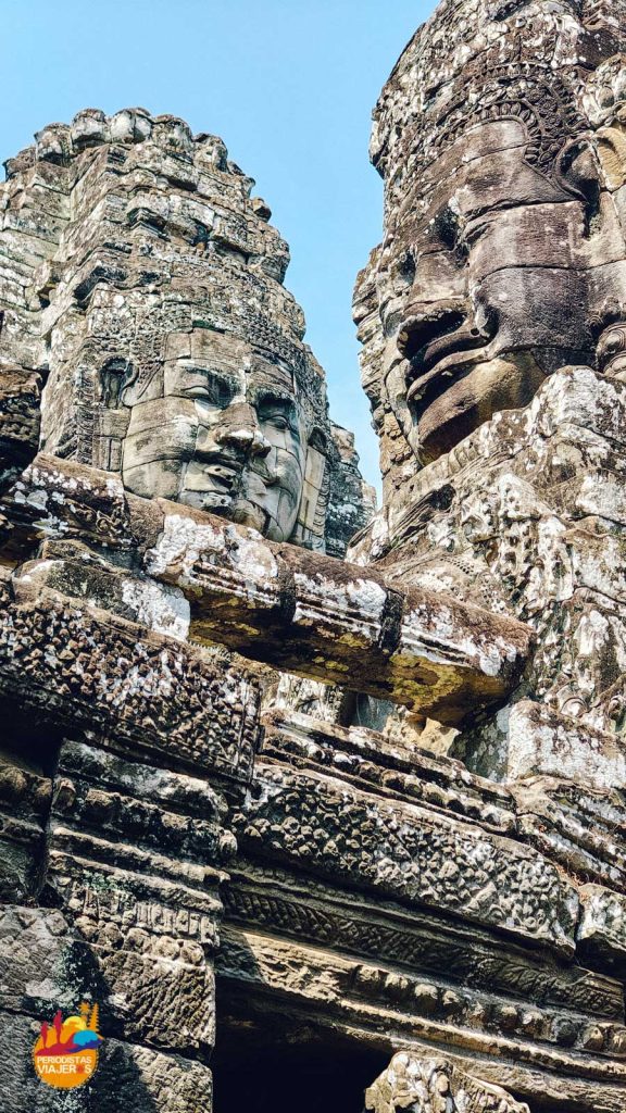 Templo de Bayon en Angkor Wat, Camboya