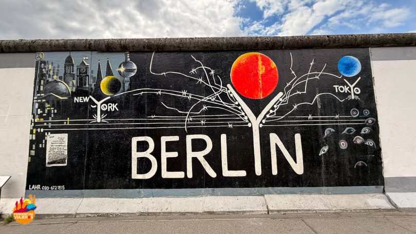 East Side Gallery, Berlin, Alemania