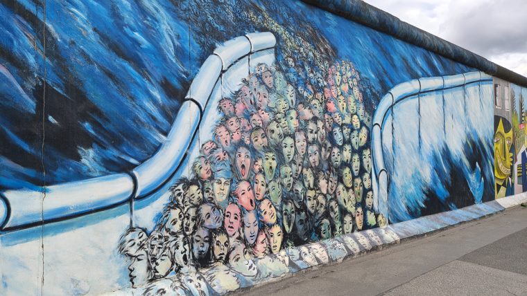 East Side Gallery, Berlín, Alemania